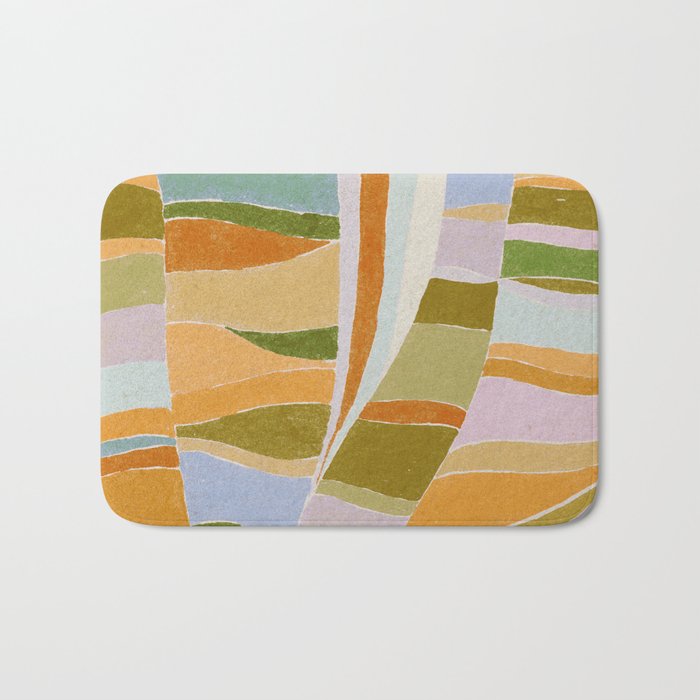 Colorful Flow Bath Mat Gallery Image 1