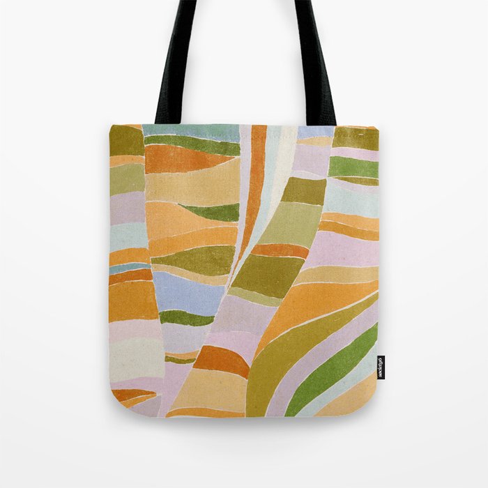 Colorful Flow Tote Bag Gallery Image 1