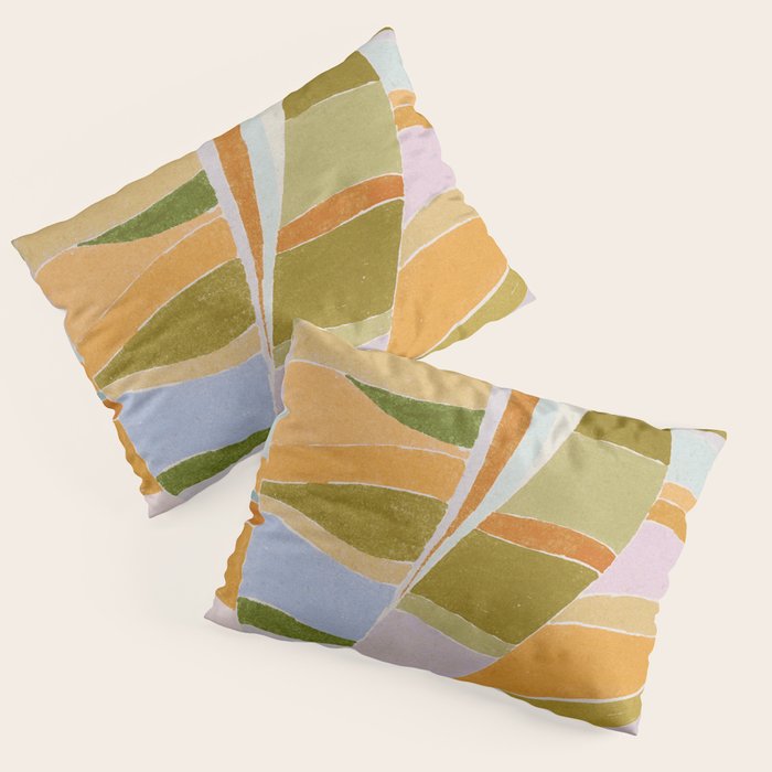 Colorful Flow Pillow Sham Gallery Image 3