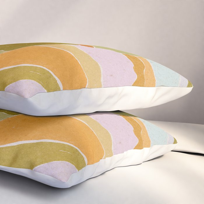 Colorful Flow Pillow Sham Gallery Image 3