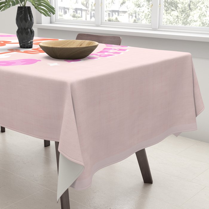 Yee Haw Cowgirl State of Mind Tablecloth Gallery Image 3