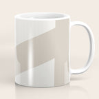 Neutral Abstract 3B Coffee Mug Gallery Image 1