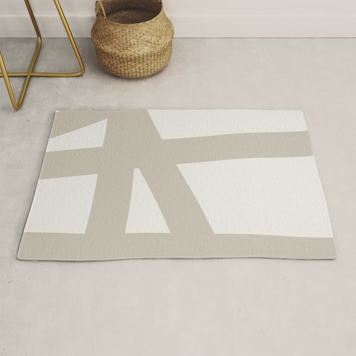 Neutral Abstract 3B Rug Gallery Image 1