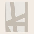 Neutral Abstract 3B Poster Gallery Image 4