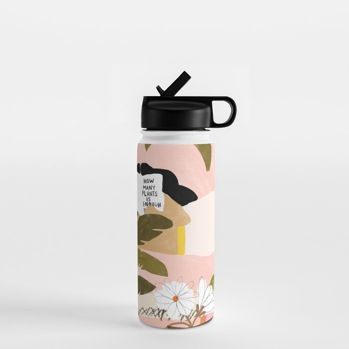 How Many Plants Is Enough Plants? Water Bottle Gallery Image 1