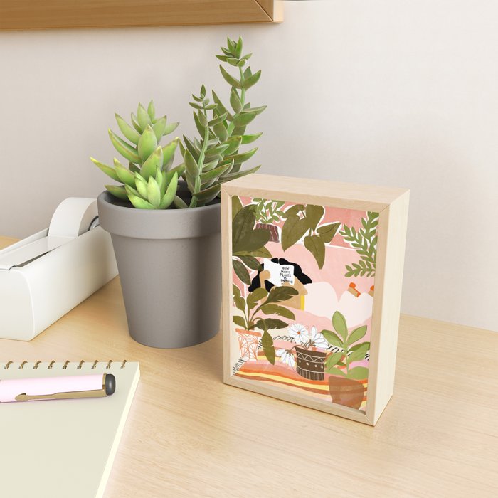 How Many Plants Is Enough Plants? Mini Art Print Gallery Image 2