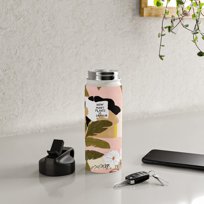 How Many Plants Is Enough Plants? Water Bottle Gallery Image 4