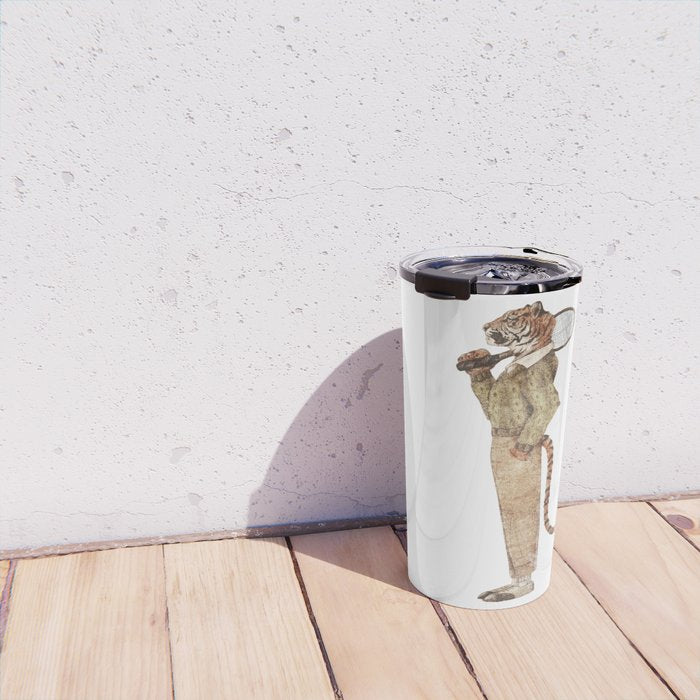 Tiger Tennis Club Travel Mug Gallery Image 4