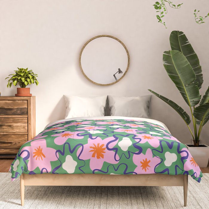 Bright Floral Comforter Gallery Image 3