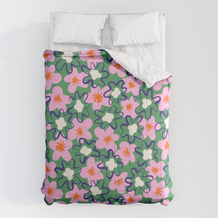 Bright Floral Comforter Gallery Image 1