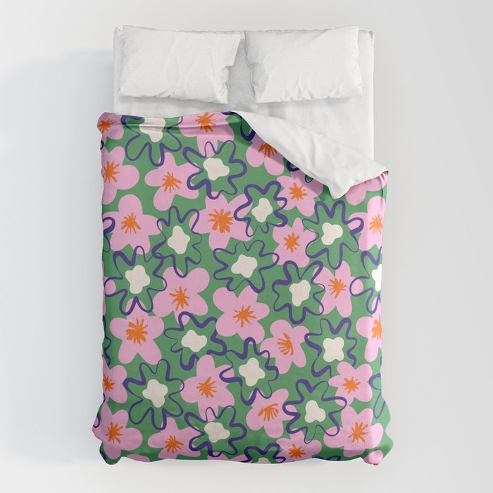 Bright Floral Duvet Cover Gallery Image 6