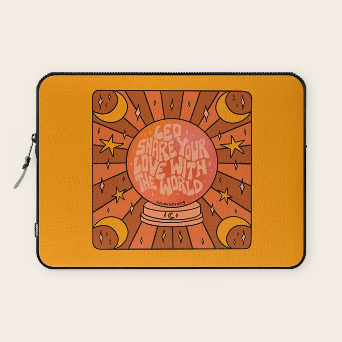 Leo Crystal Ball Laptop Sleeve Gallery Image 1