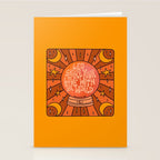 Leo Crystal Ball Stationery Card Gallery Image 2