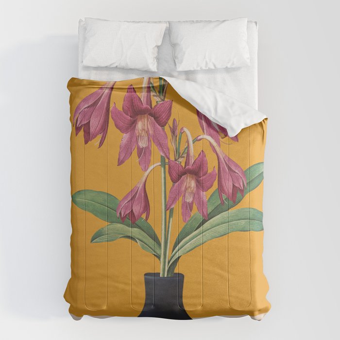 Flowers in Black Vase 2 Comforter Gallery Image 6