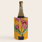 Flowers in Black Vase 2 Wine Chiller Gallery Image 1