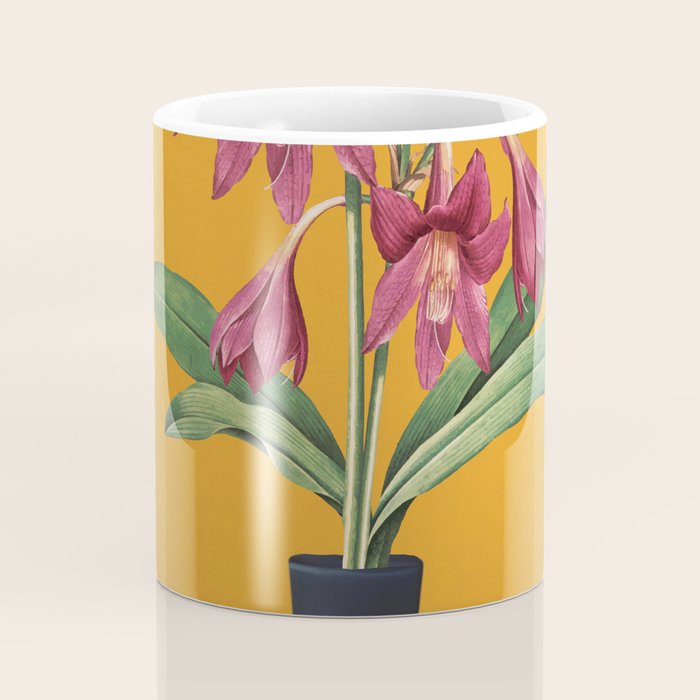 Flowers in Black Vase 2 Coffee Mug Gallery Image 4