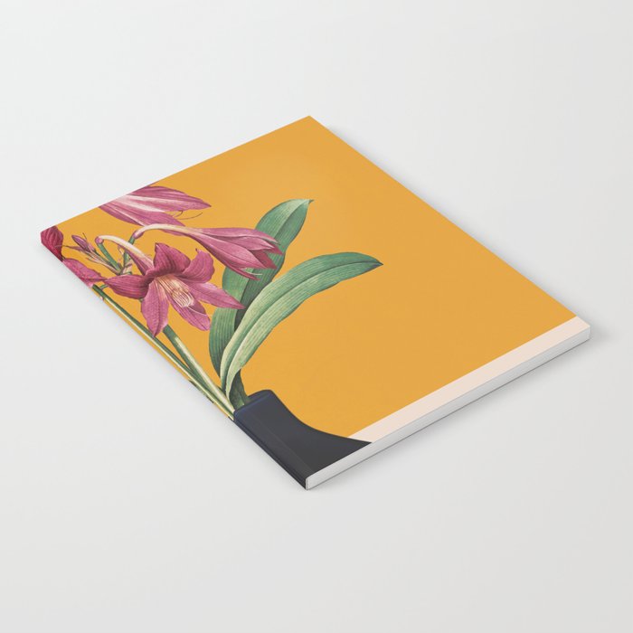 Flowers in Black Vase 2 Notebook Gallery Image 2