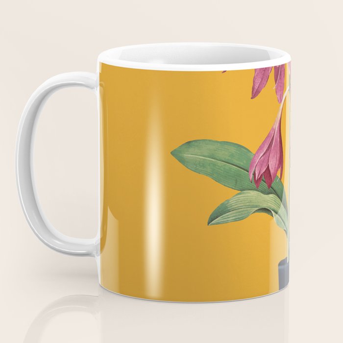Flowers in Black Vase 2 Coffee Mug Gallery Image 3