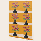 Flowers in Black Vase 2 Wallpaper Gallery Image 2