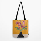 Flowers in Black Vase 2 Tote Bag Gallery Image 2