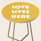 Love Lives Here Side Table Gallery Image 2