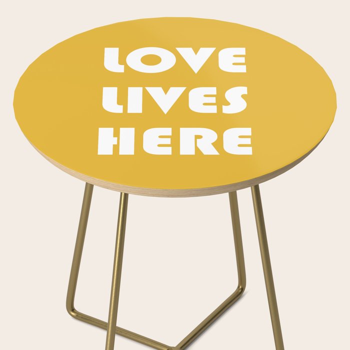 Love Lives Here Side Table Gallery Image 2