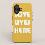 Love Lives Here iPhone Case Gallery Image 1