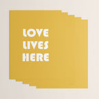 Love Lives Here Wrapping Paper Gallery Image 3