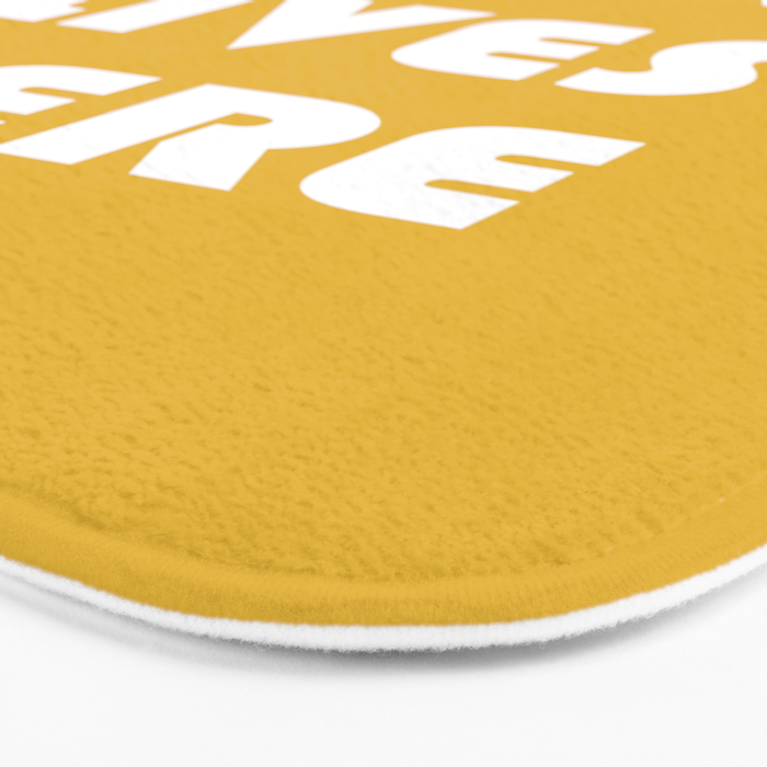 Love Lives Here Bath Mat Gallery Image 3