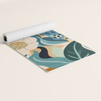 Austin Flower Market Print Yoga Mat Gallery Image 2