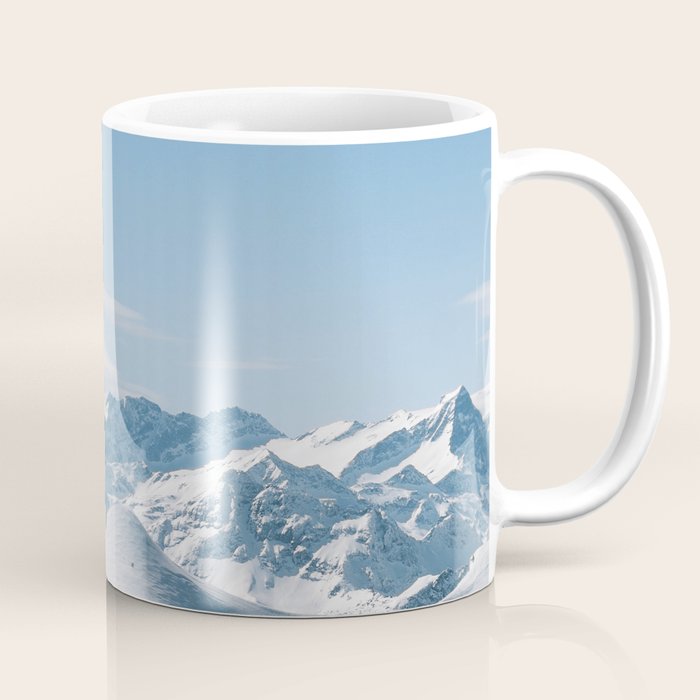 Snowy mountain range Coffee Mug Gallery Image 1