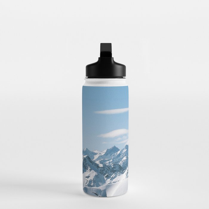 Snowy mountain range Water Bottle Gallery Image 3