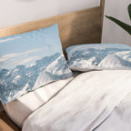 Snowy mountain range Pillow Sham Gallery Image 2