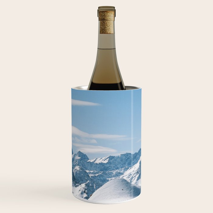 Snowy mountain range Wine Chiller Gallery Image 1