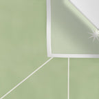 Capricorn Zodiac Star Constellation Line Art Soft Green Wall Tapestry Gallery Image 3