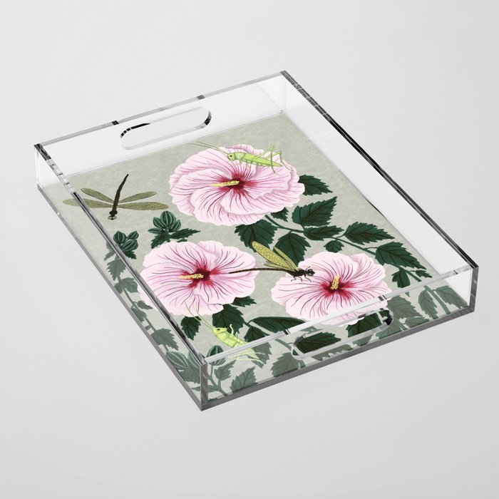 Grasshoppers and Dragonflies Acrylic Tray Gallery Image 1