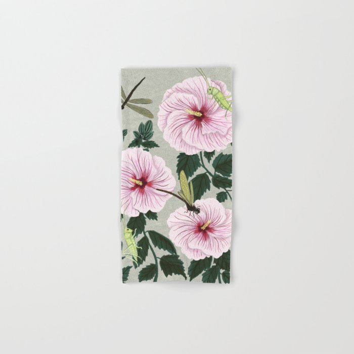 Grasshoppers and Dragonflies Bath Towel Gallery Image 1