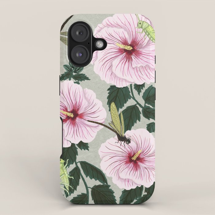 Grasshoppers and Dragonflies iPhone Case Gallery Image 1
