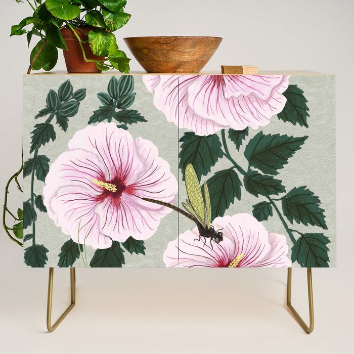 Grasshoppers and Dragonflies Credenza Gallery Image 1