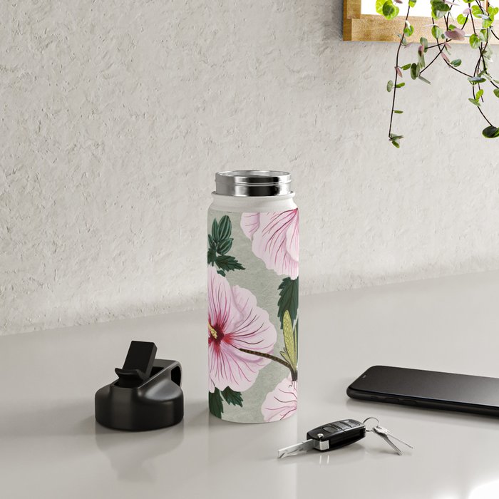 Grasshoppers and Dragonflies Water Bottle Gallery Image 4