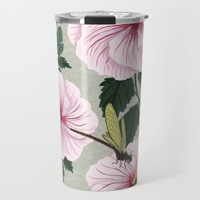 Grasshoppers and Dragonflies Travel Mug Gallery Image 1