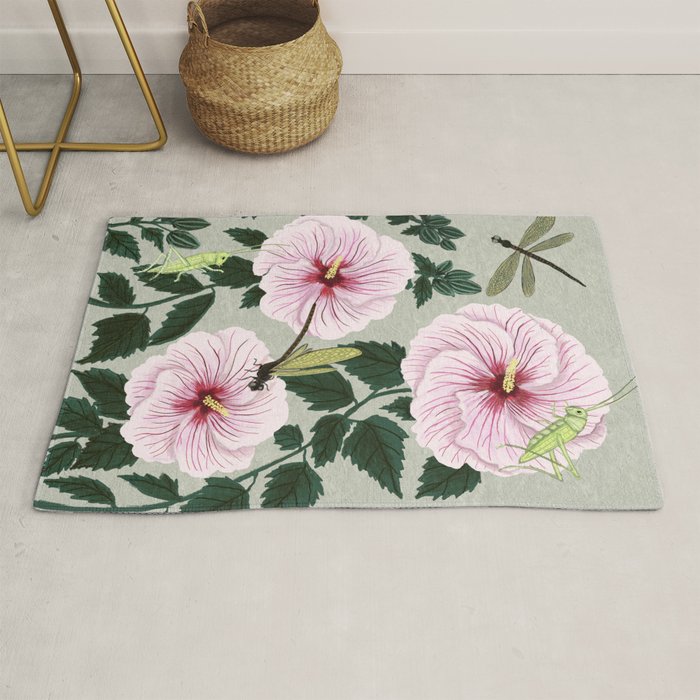 Grasshoppers and Dragonflies Rug Gallery Image 1