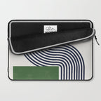 Sage Modern Composition  Laptop Sleeve Gallery Image 2