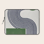 Sage Modern Composition  Laptop Sleeve Gallery Image 1