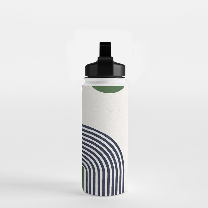Sage Modern Composition  Water Bottle Gallery Image 2
