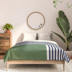 Sage Modern Composition  Comforter Gallery Image 3