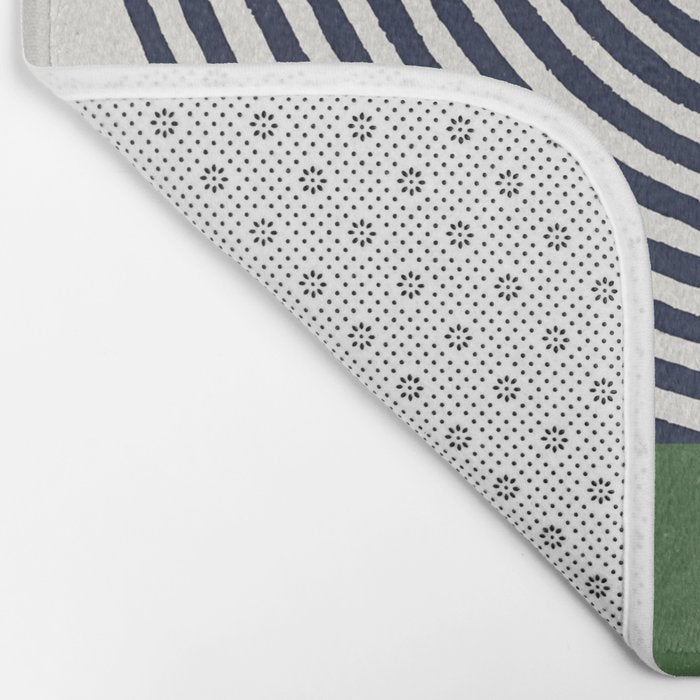 Sage Modern Composition  Bath Mat Gallery Image 2