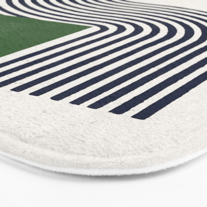 Sage Modern Composition  Bath Mat Gallery Image 3