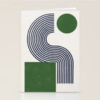 Sage Modern Composition  Stationery Card Gallery Image 2