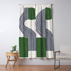 Sage Modern Composition  Window Curtain Gallery Image 5